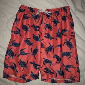 forever 21 men’s sea turtle swim shorts 🐢